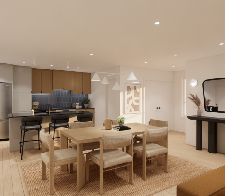 Image du salon du condos locatifs à louer du Groupe Oval - 26 rue Beaudry à Salaberry-de Valleyfeild